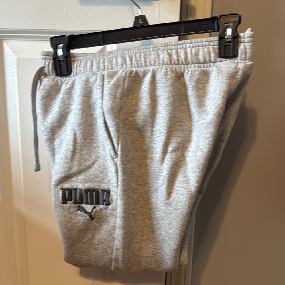 Puma Kids Gray Jogger Pants